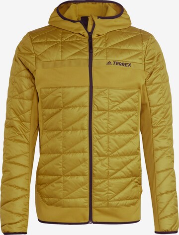 Veste outdoor ADIDAS TERREX en vert : devant