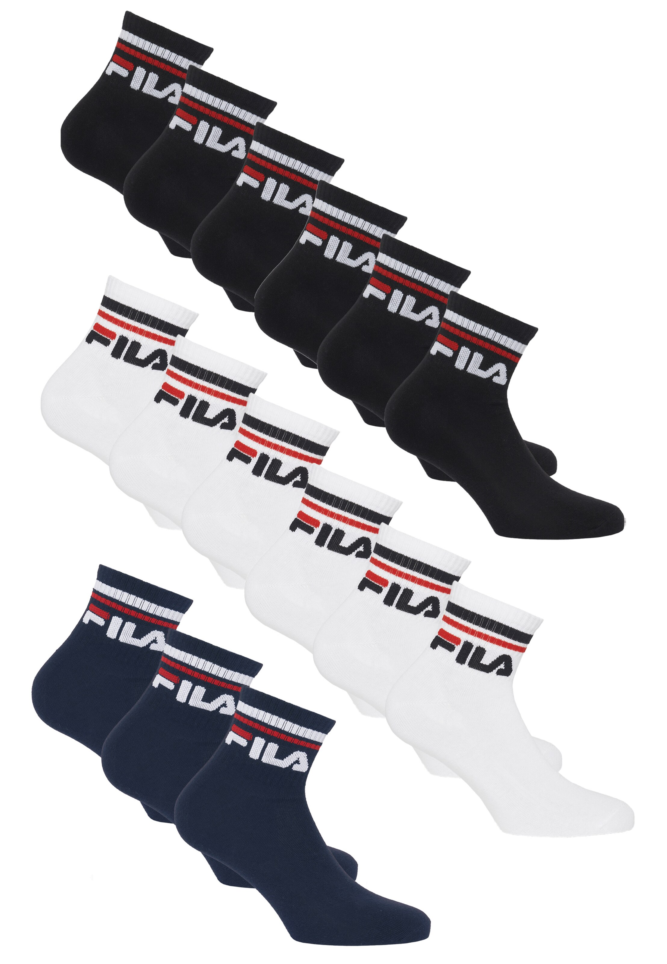 FILA Socks in Blue: front