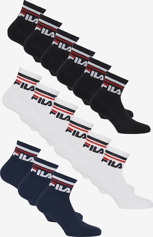 FILA Socks in Blue: front