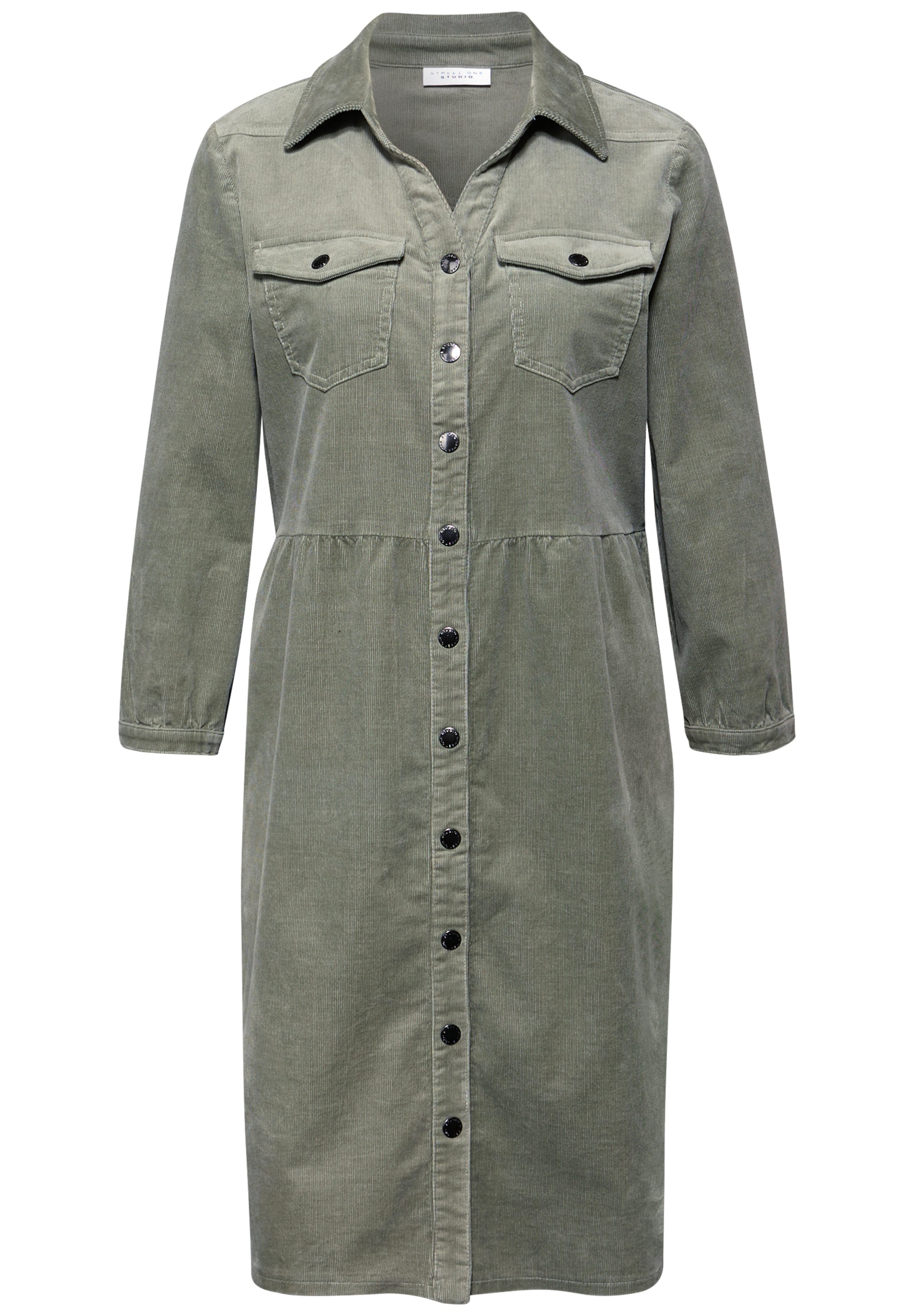 Street One Studio Kleid in Grün: Vorderseite