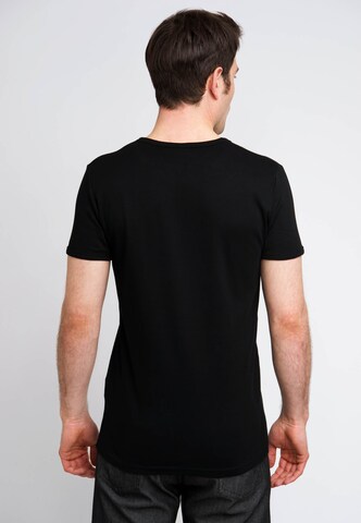 LOGOSHIRT Shirt 'Chewbacca' in Black