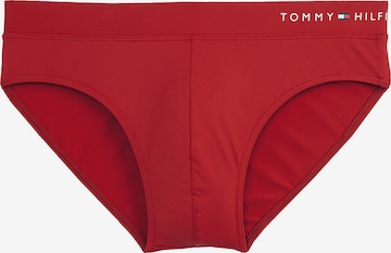 Maillot de bain TOMMY HILFIGER en rouge : devant