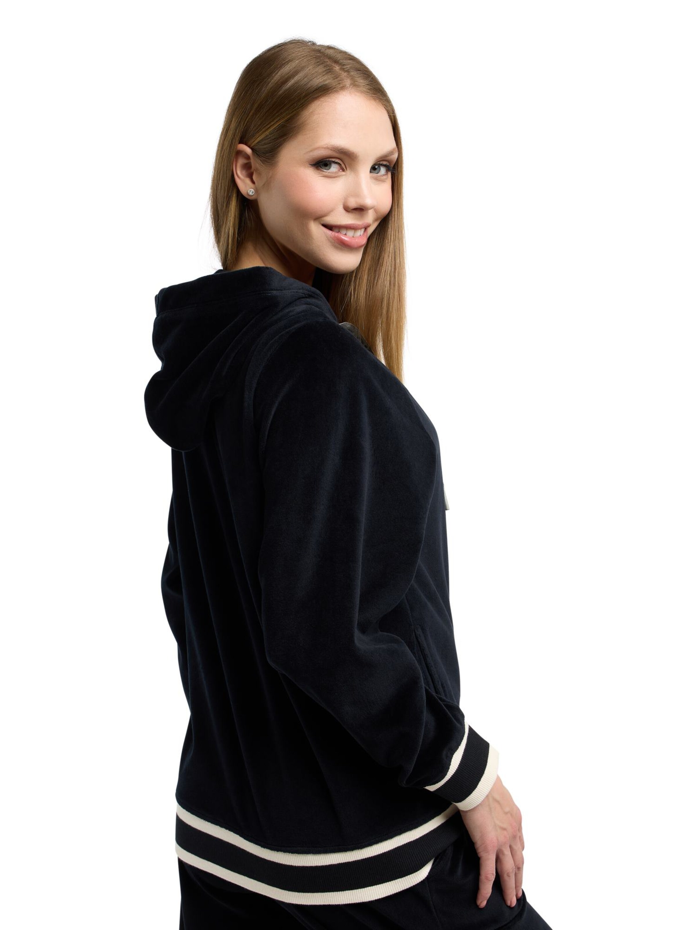 Veste de survêtement 'ELLISON' Bruno Banani en noir