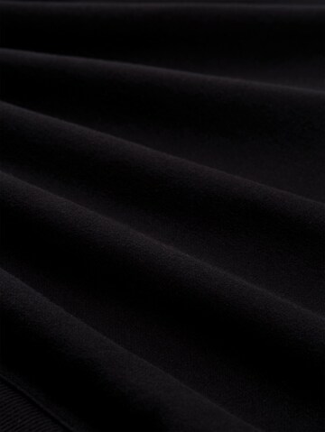 TOM TAILOR DENIM Sweatshirt in Black