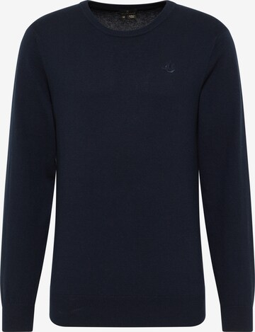 DreiMaster Klassik Sweater 'Casnagie' in Blue: front