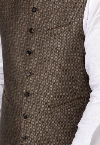 STOCKERPOINT Traditional vest 'Ottavio' in Brown