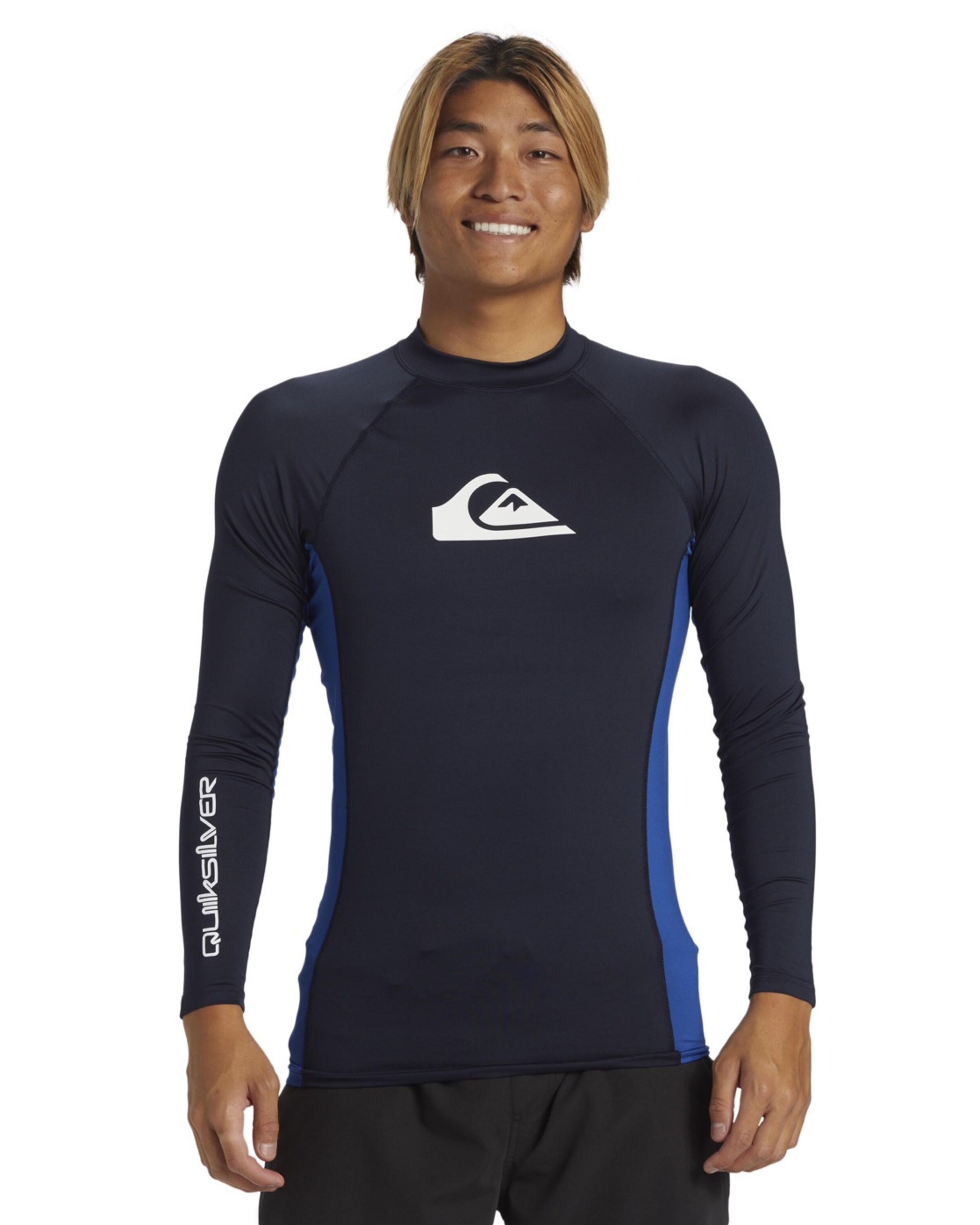 QUIKSILVER Performance Shirt 'Everyday' in Black: front