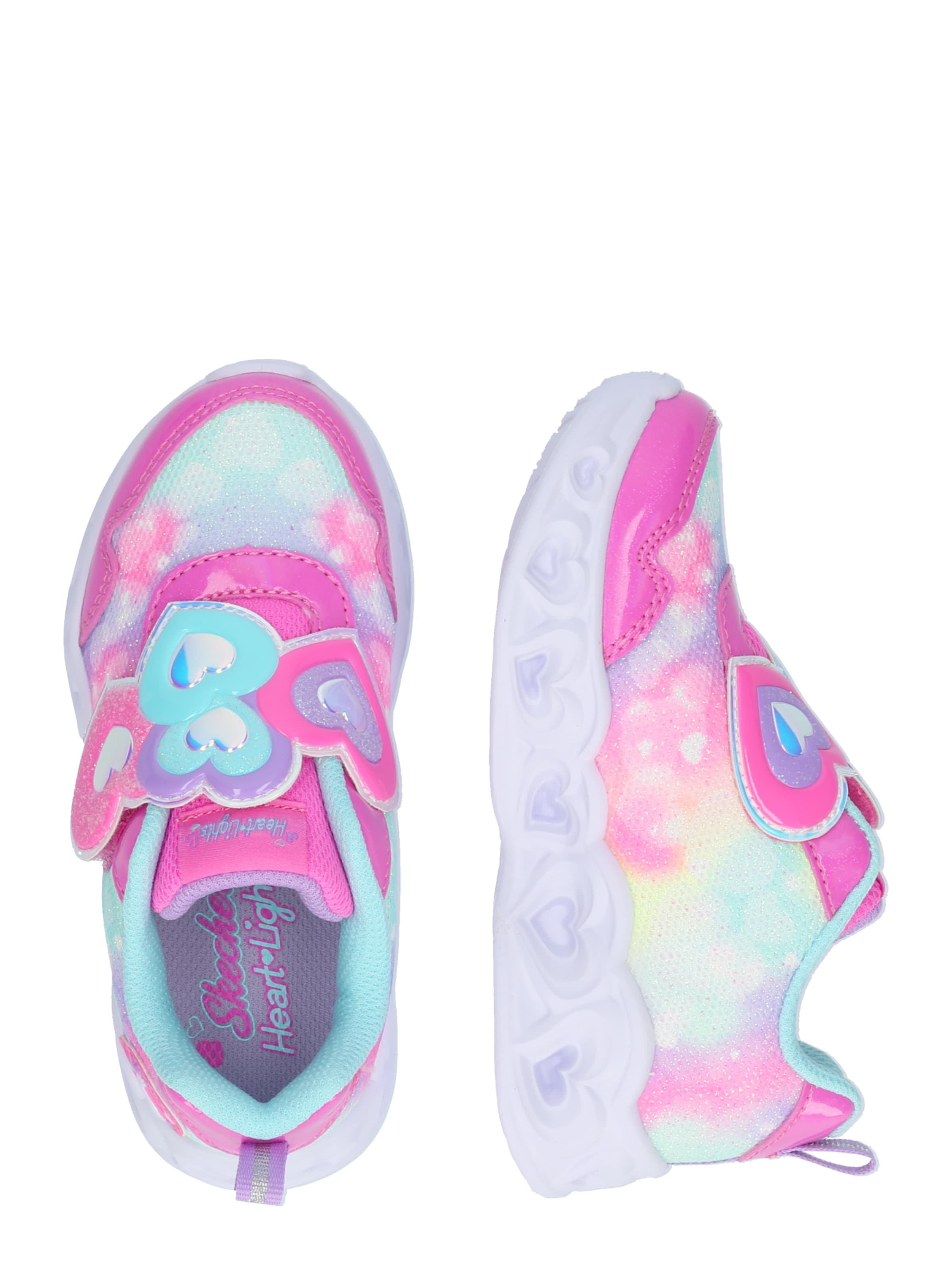 SKECHERS Trainers 'HEART LIGHTS - LOVIN REFLECTION' in Pink