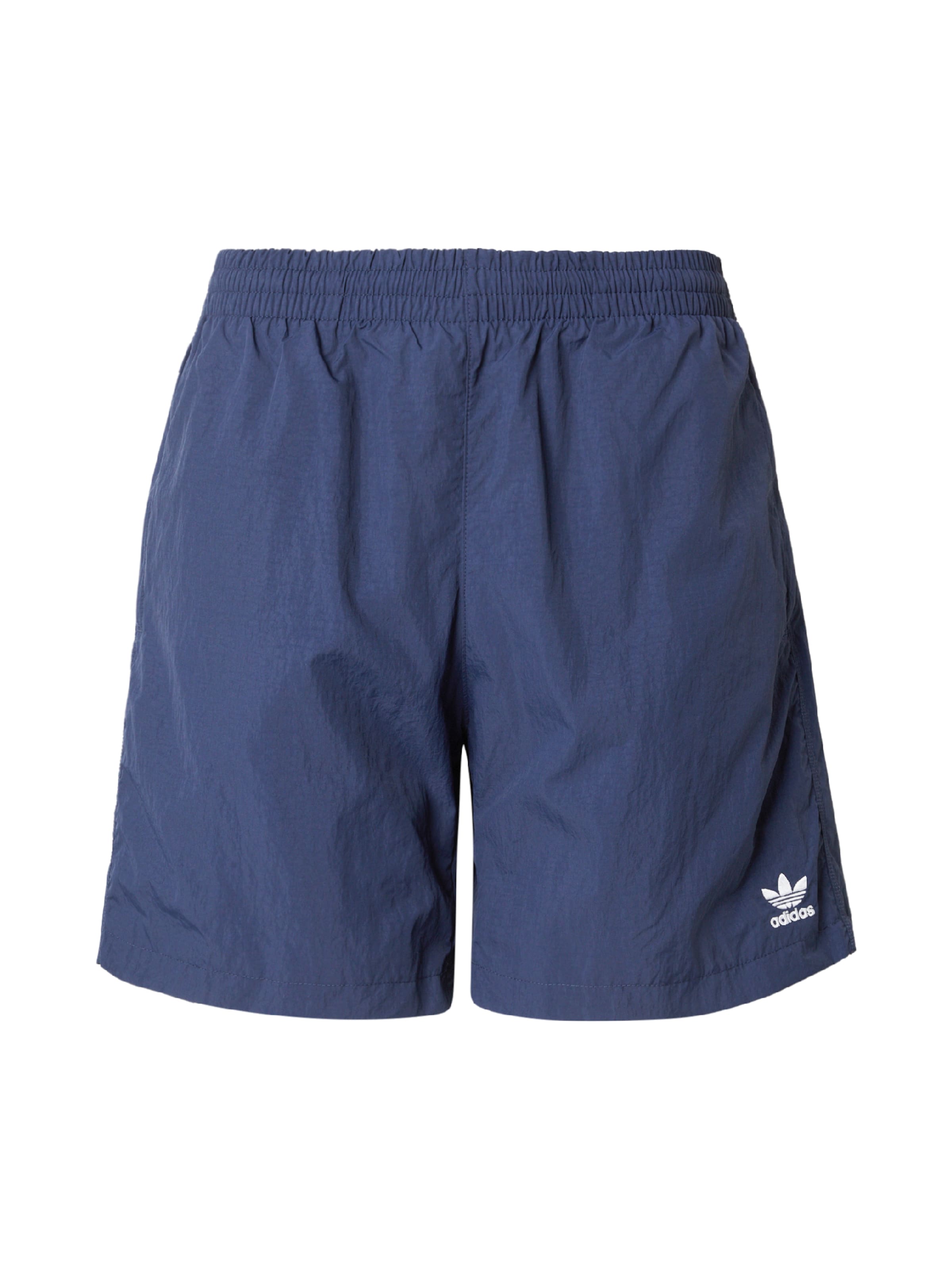 Loosefit Pantalon 'Trefoil Essentials' ADIDAS ORIGINALS en bleu : devant