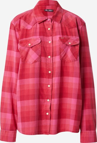 Camicia da donna 'NOVA' di LTB in rosa: frontale