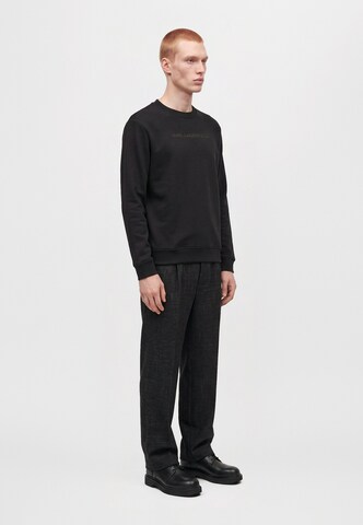 Karl Lagerfeld Sweatshirt in Black: side