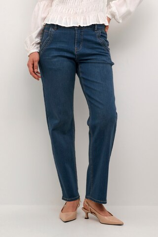 Cream Regular Jeans in Blue