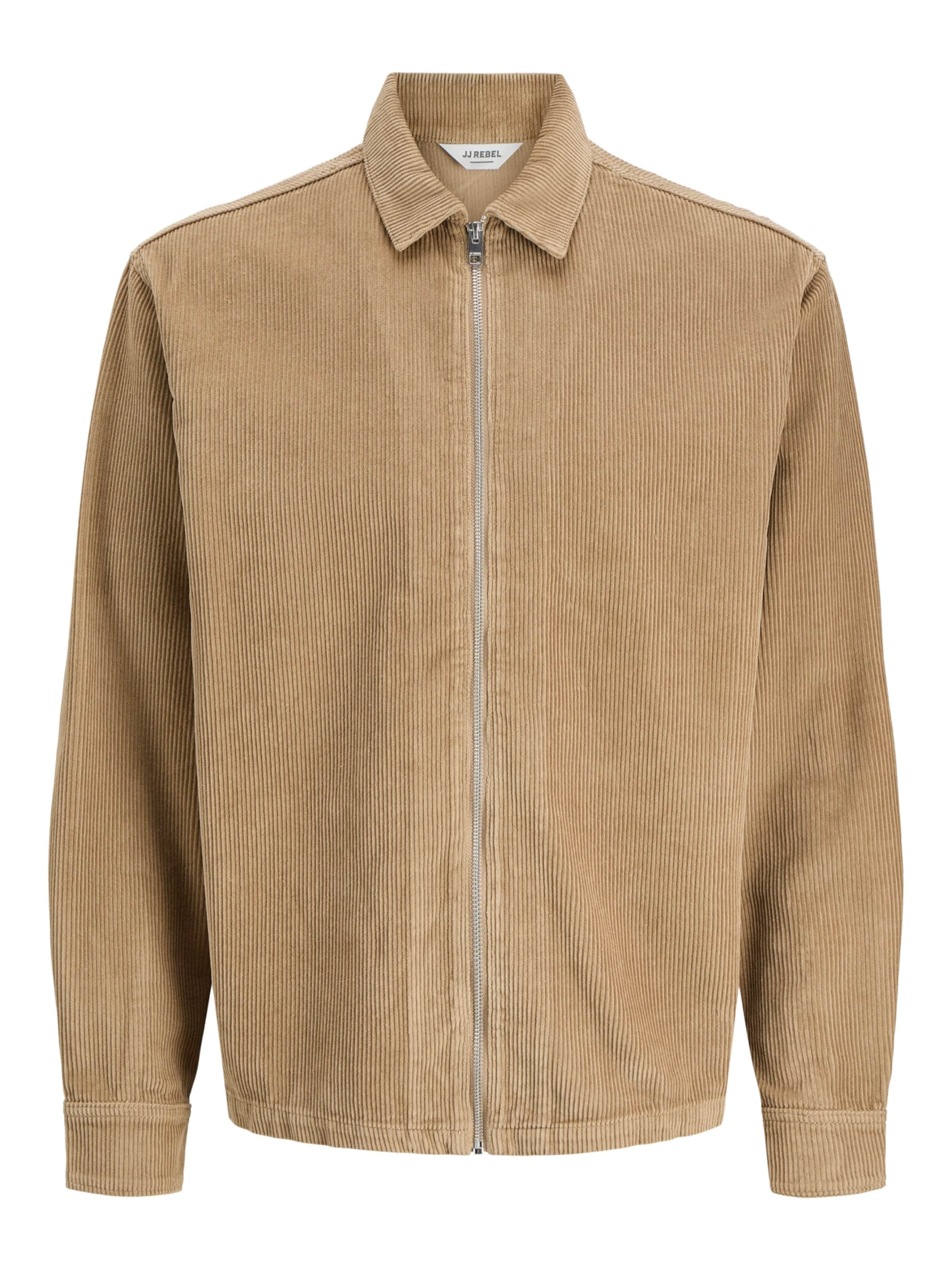 JJ Rebel - Casaco meia-estação 'JREBDAMON' em bege: frente