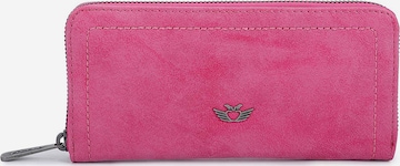 Fritzi aus Preußen Wallet 'Nicole' in Pink: front
