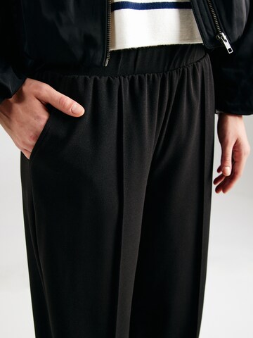 VERO MODA Wide leg Παντελόνι σε μαύρο