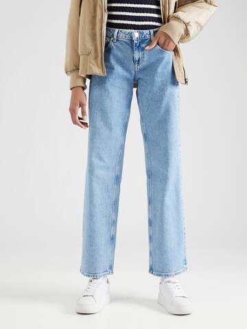 Tommy Jeans Wide Leg Jeans i blå: forside