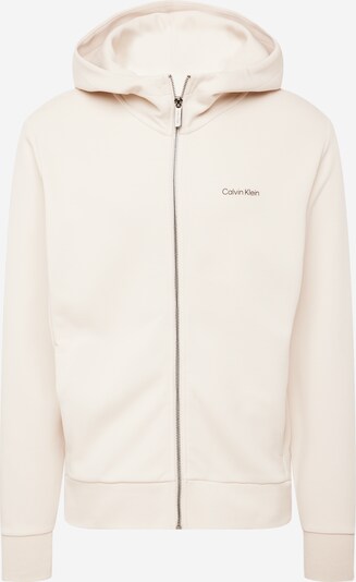 Džemperis iš Calvin Klein, spalva – smėlio spalva / juoda, Prekių apžvalga