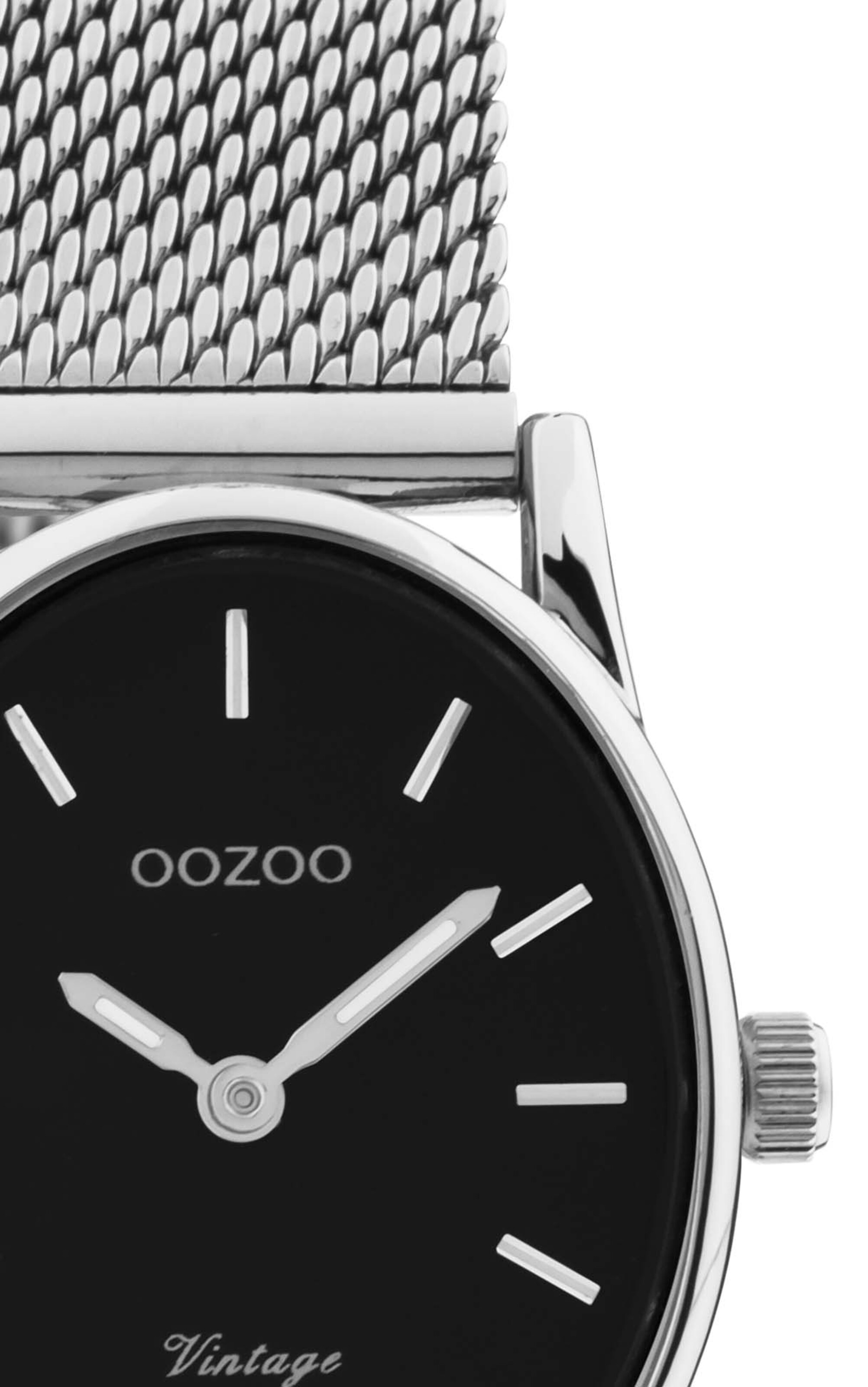 OOZOO Analog Watch in Silver