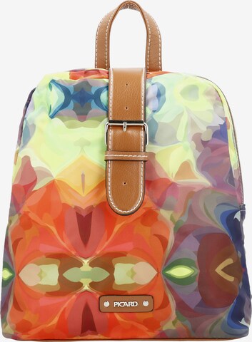 Picard Backpack 'Sonja' in Mixed colors: front