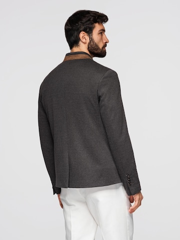 Regular fit Giacca da completo di Ombre in nero