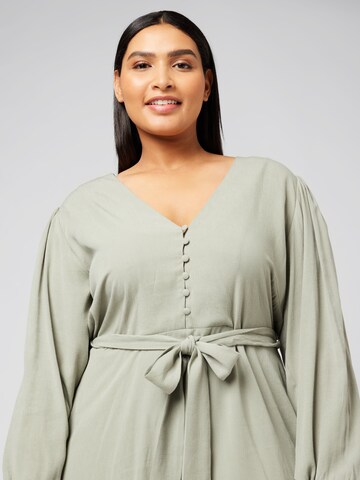 Guido Maria Kretschmer Curvy Dress 'Melody' in Green