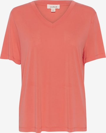 oranžs SOAKED IN LUXURY T-Krekls 'Columbine': no priekšpuses