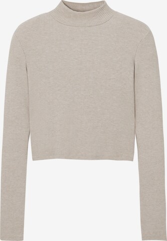 Pull&Bear T-shirt i beige: framsida