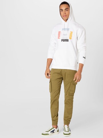 PUMA Athletic Sweatshirt in White