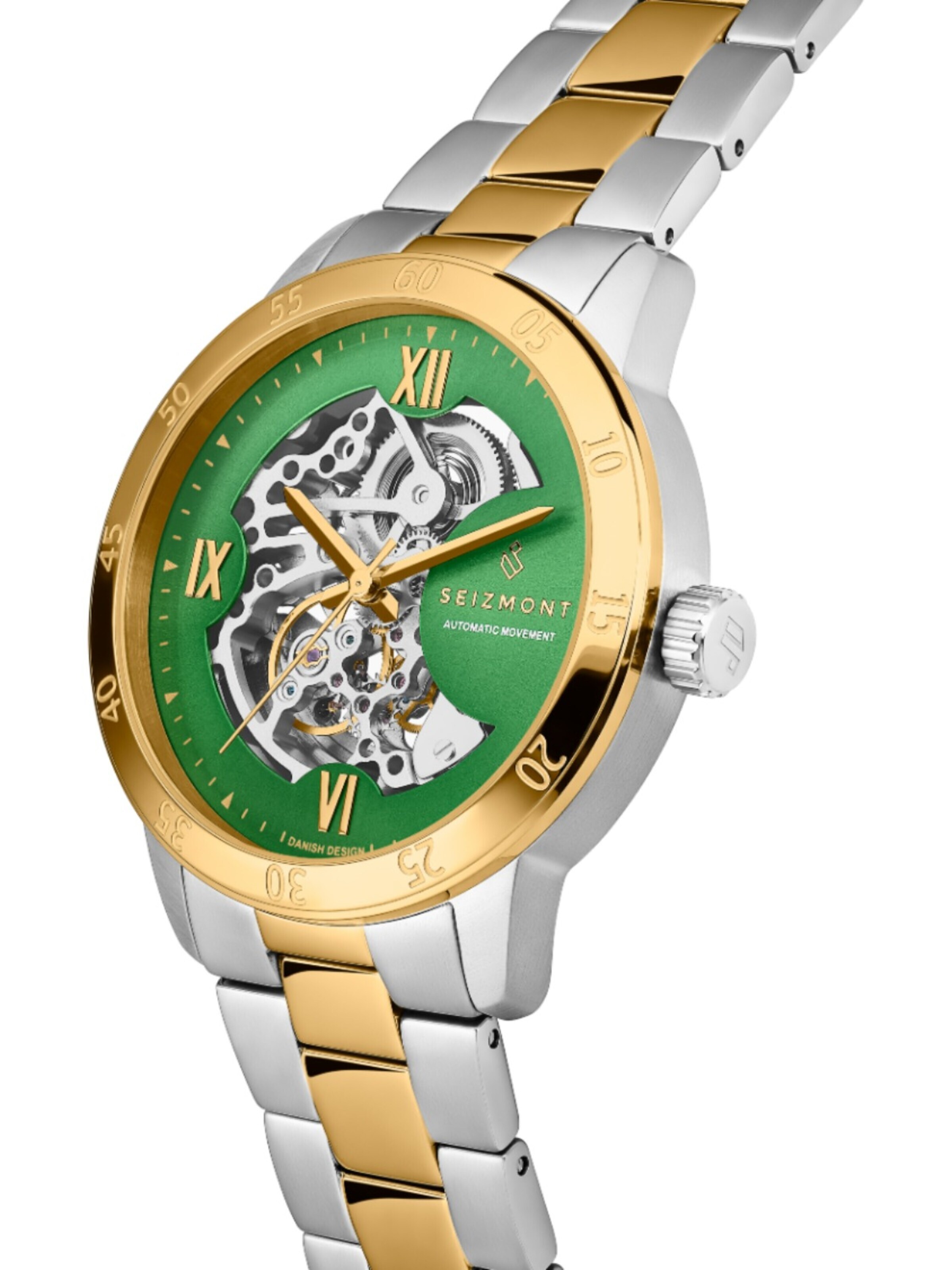 Seizmont Analog watch 'Dante II' in Green