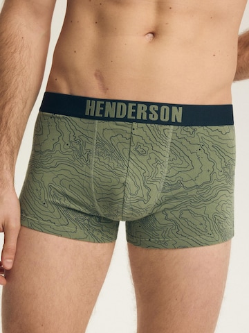 Henderson Boxershorts 'Boxershorts Doppelpack aus Baumwolle Mix Atmungsaktiv bequem Lap' in Blauw
