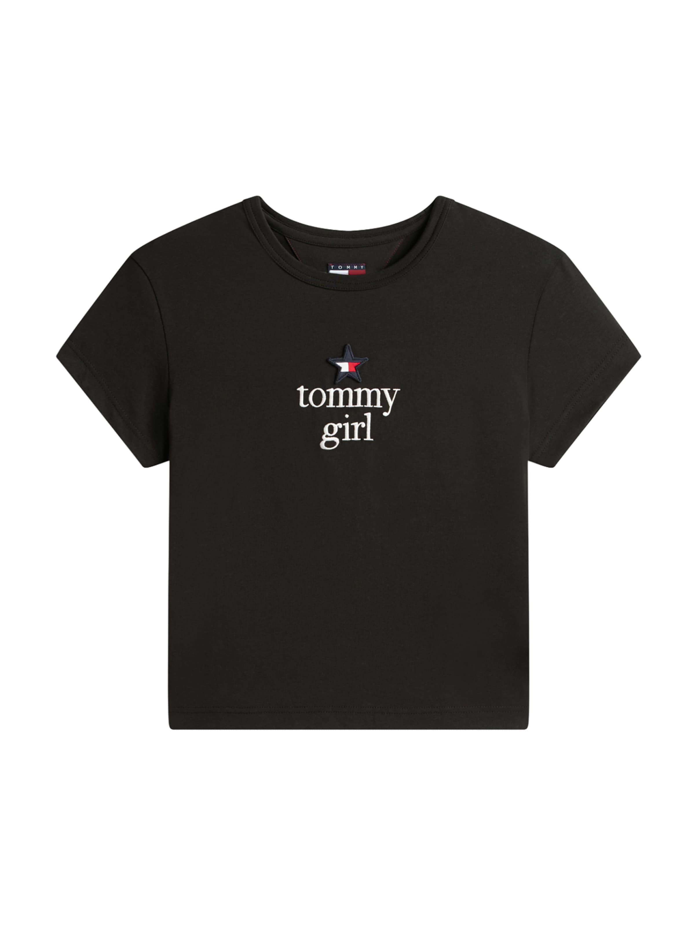 Tommy Jeans Shirt in Black: front