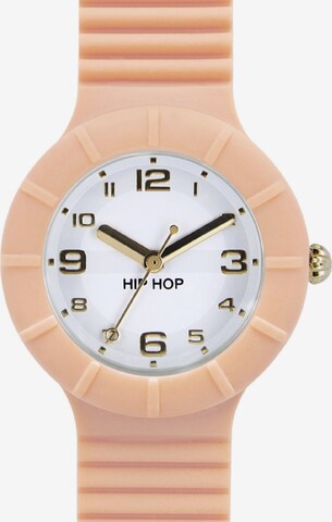 Hip Hop Analoguhr in Pink: Vorderseite