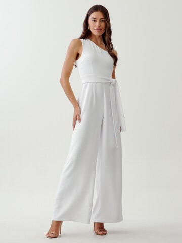 Tussah Jumpsuit 'BAILEY' in White