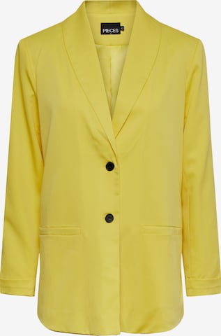 Blazer 'Abine' PIECES en jaune : devant