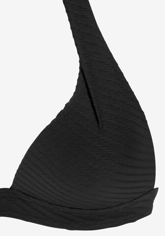 s.Oliver Triangel Bikini in Schwarz