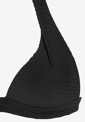s.Oliver Triangel Bikini in Zwart
