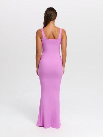 cfab (formerly creamy fabrics) Kleid 'Ribbed Tank Top Maxikleid'‌‌‌‌‌‌‌‌‌ in Lila
