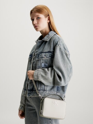 Calvin Klein Jeans Handbag in Grey: front