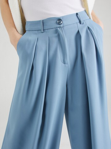 King Louie Wide Leg Hose 'Marnie Fanna' in Blau
