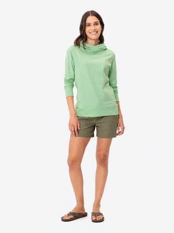 VAUDE Athletic Sweatshirt in Green