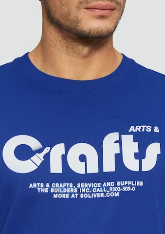 T-Shirt s.Oliver en bleu