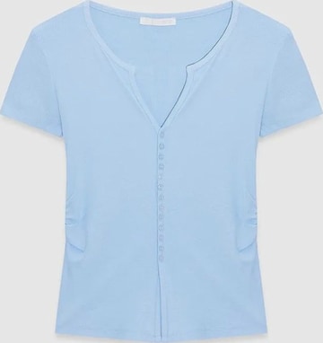 Dilvin - Blusa em azul: frente