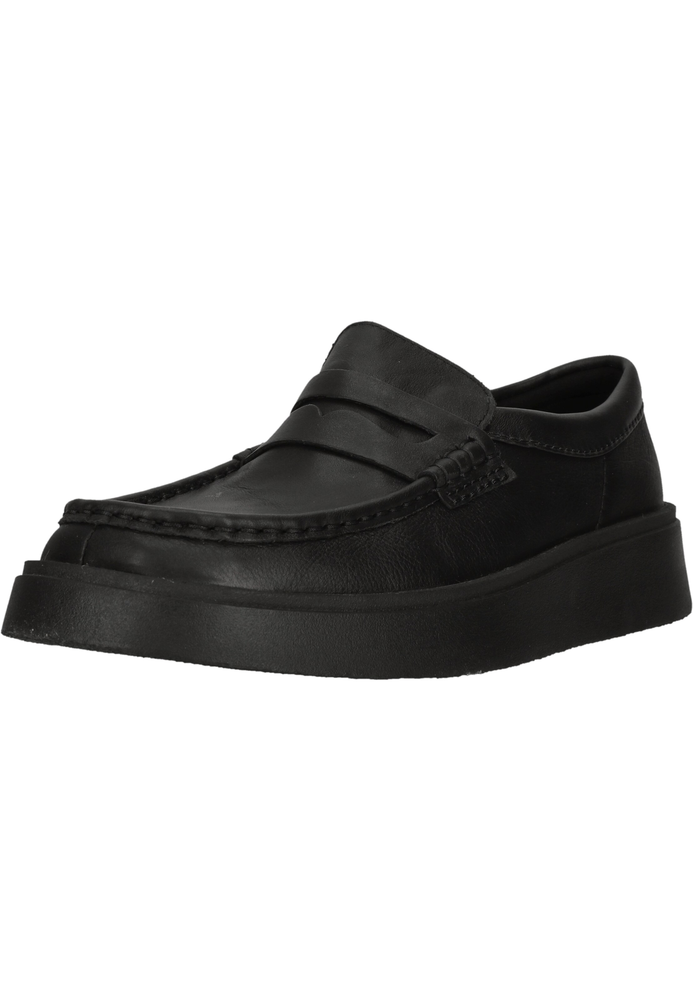 CLARKS Slip-ons 'Torview Low' in Black: front