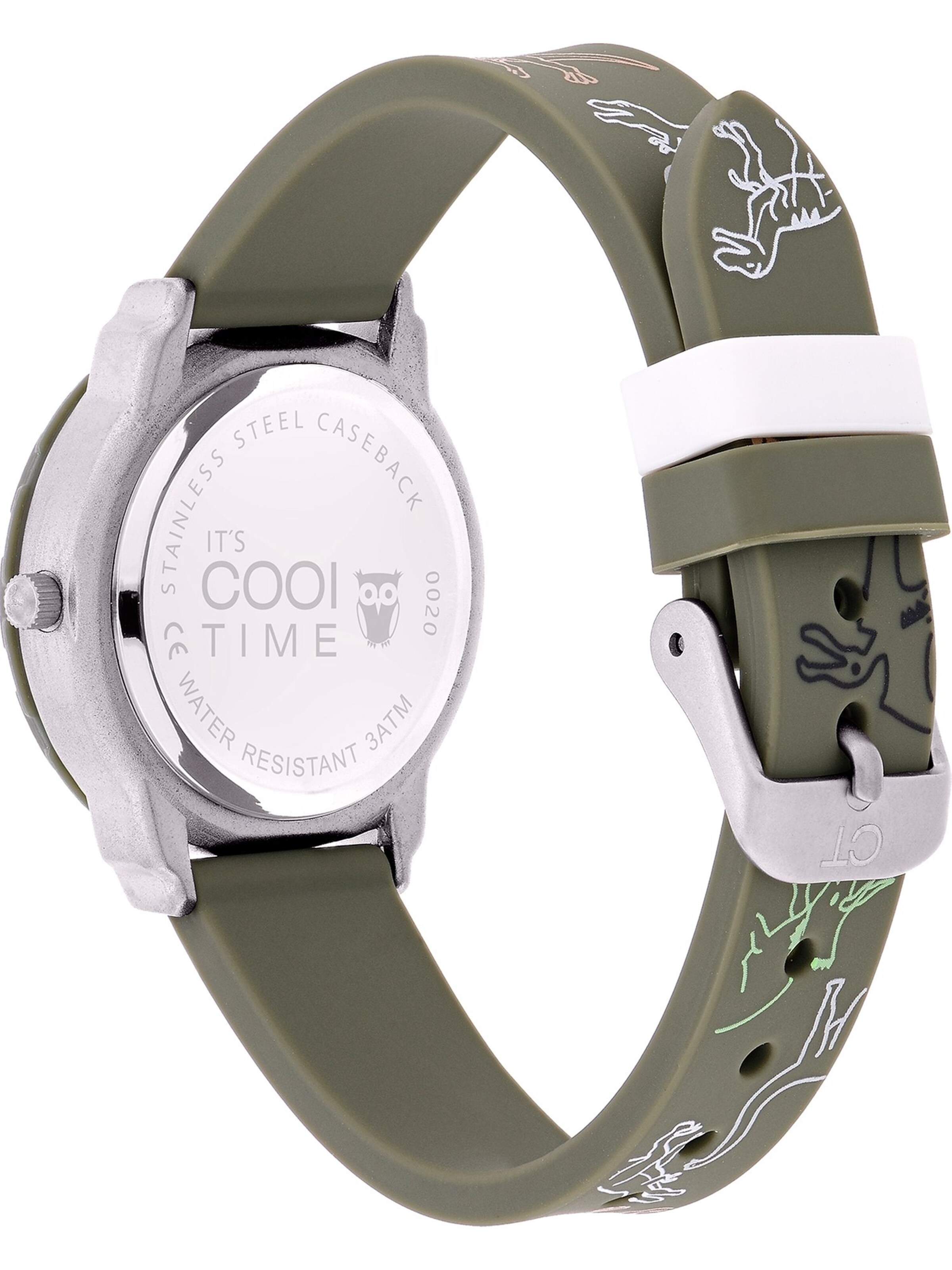 Cool Time Uhr in Grün