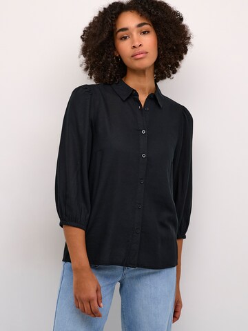 Kaffe - Blusa 'KAmilia' em preto: frente