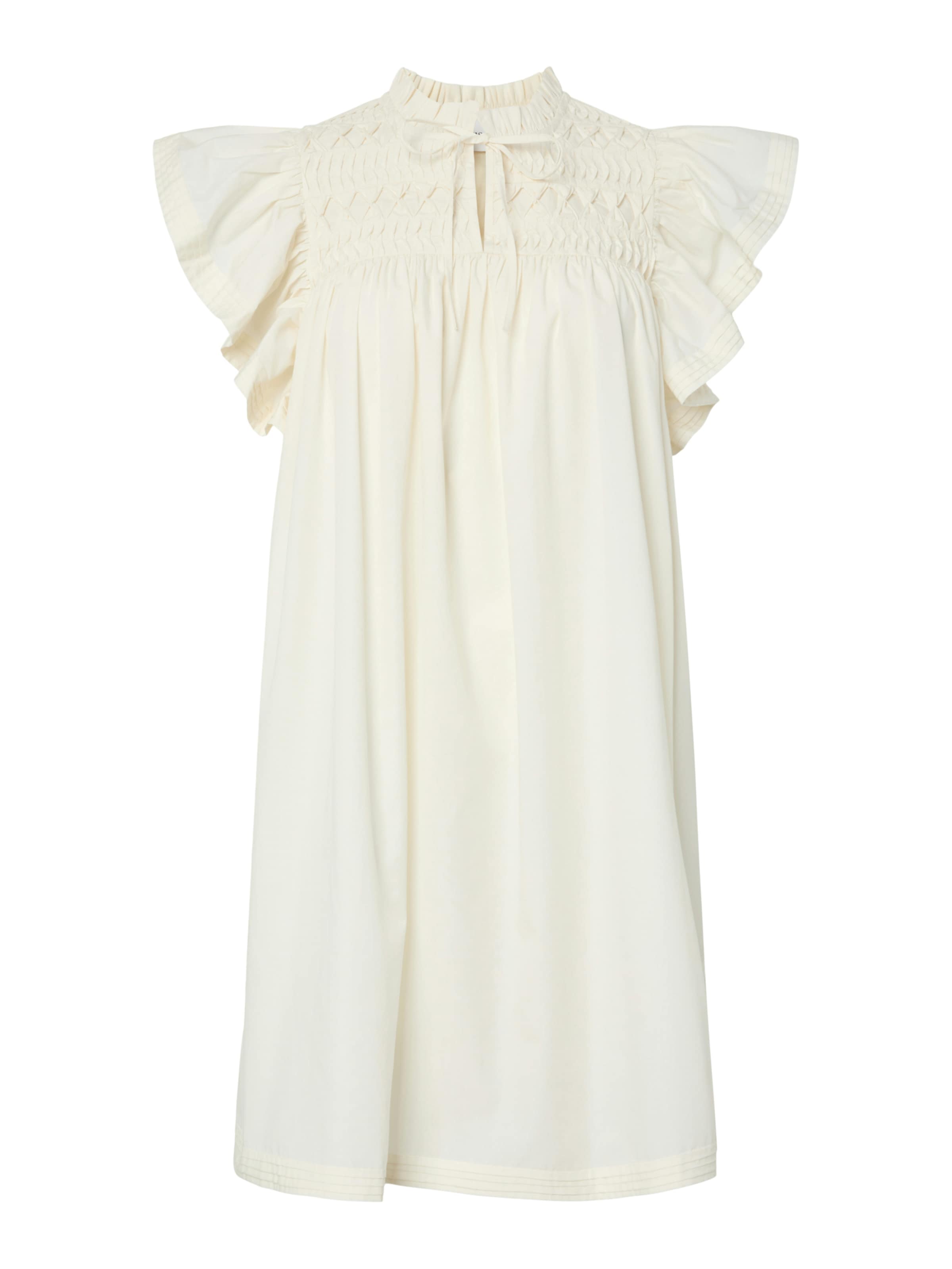 YAS Jurk 'YASLURA' in Beige: voorkant