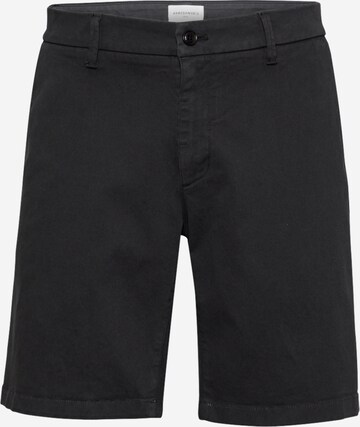 Regular Pantalon chino 'DAANTE' ARMEDANGELS en noir : devant