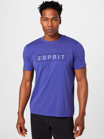 ESPRIT Tričko – fialová: přední strana