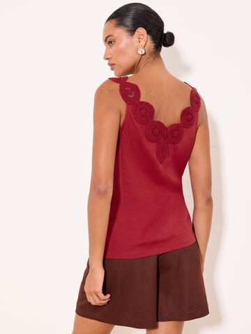 Lipsy Top in Rot