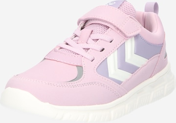 Sneaker 'X-LIGHT 2.0' di Hummel in rosa: frontale